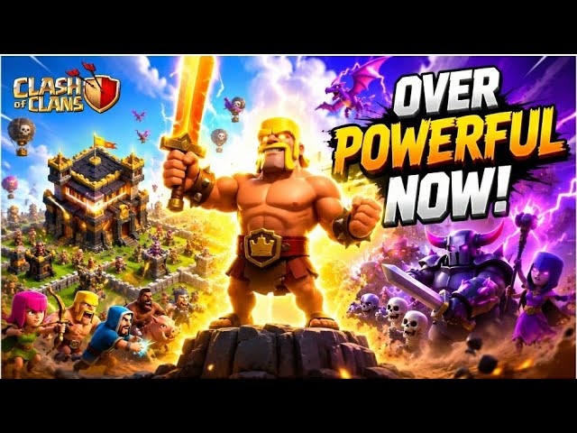 I BECOME OVER POWERFUL IN CLASH OF CLANS 😱