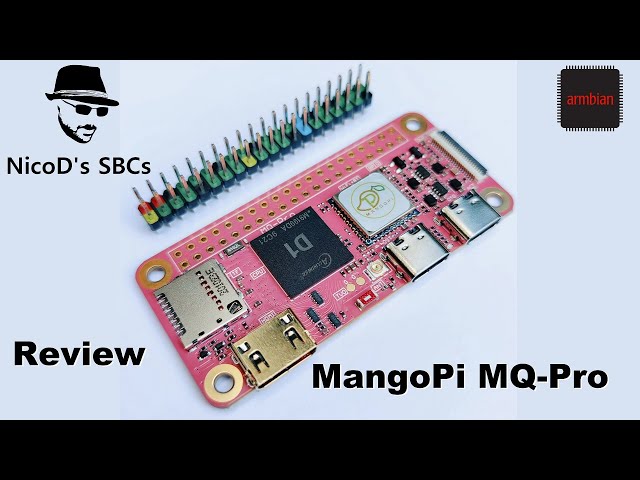 MangoPi MQ Pro Review - A cute little RISC-V SBC