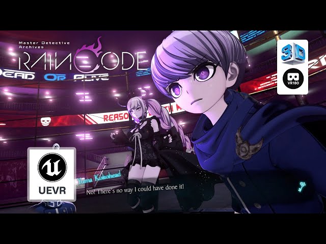 【UEVR】Rain Code Plus - Chapter 0 【VR180 3D 8K】