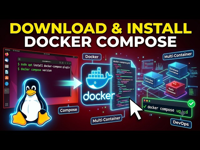 How to Download and Install Docker Compose on Any Linux Distro (Step-by-Step Guide)
