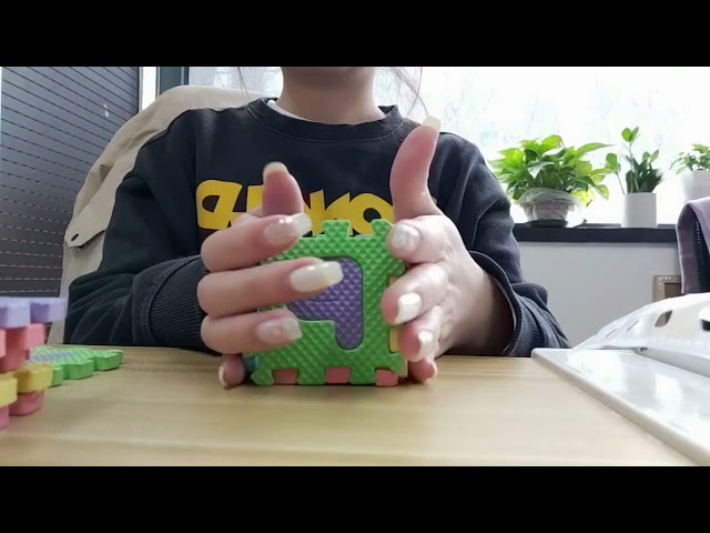 Cute mini abc interlocking tiles Building Blocks