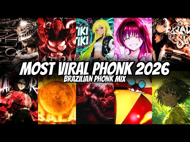 TOP 10 MOST VIRAL PHONK/FUNK 2026 🎵 BRAZILIAN PHONK MIX