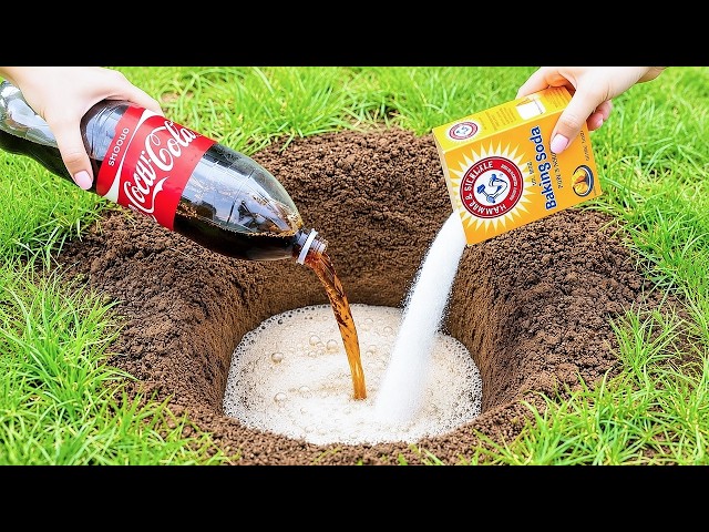 The whole world doesn't know this secret! Pour Coca and Baking into a hole and make million-dollar!