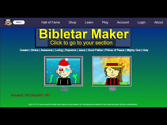 Reprogramming Bible.io with HTML/CSS and Javascript | New Language | New Environment