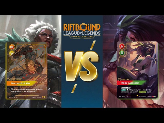 Ambessa Gameplay & Updates! Bo3 vs Akali feat. @BigHassTCG  | Vendetta Riftbound Gameplay
