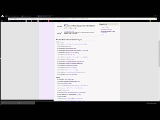 installing eclipse