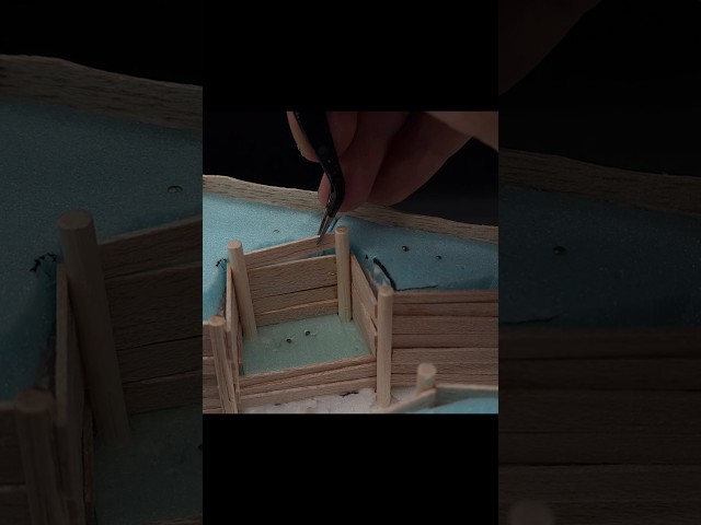 Making a Trench ⚒️ #ww2 #easternfront #diy #diorama
