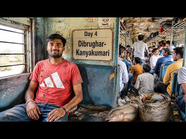 Spending 4 Days In Brutal Train Of India - 4200 KM In General 😭- ऐसी गलती कभी नहीं करूँगा - Part 2 