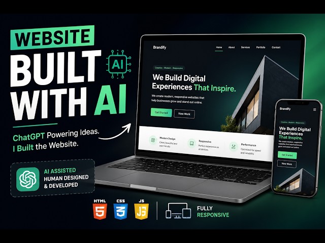 How to create website , Frontend design easily using AI tools