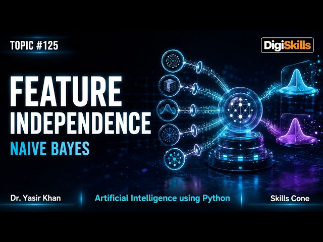 Feature Independence & Gaussian NB | Artificial Intelligence using Python Topic #125 - Skills Cone