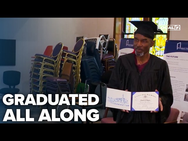 Cincinnati man discovers he actually graduated 40 years ago after returning to earn GED