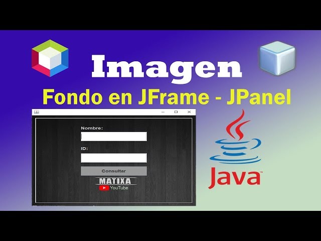 Insertar o colocar Imagen de fondo a un JFrame o JPanel en Java NetBeans