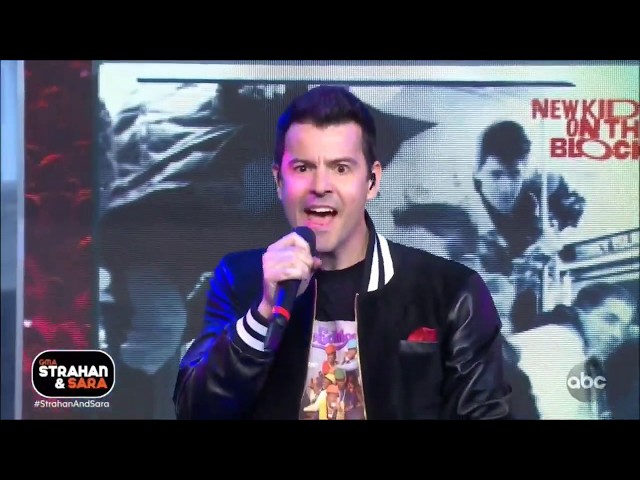 NKOTB New Kids On The Block Sing "Step By Step" Live in Concert Strahan and Sara 2019 HD 1080p
