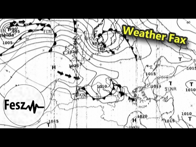 Testing out Weather Fax