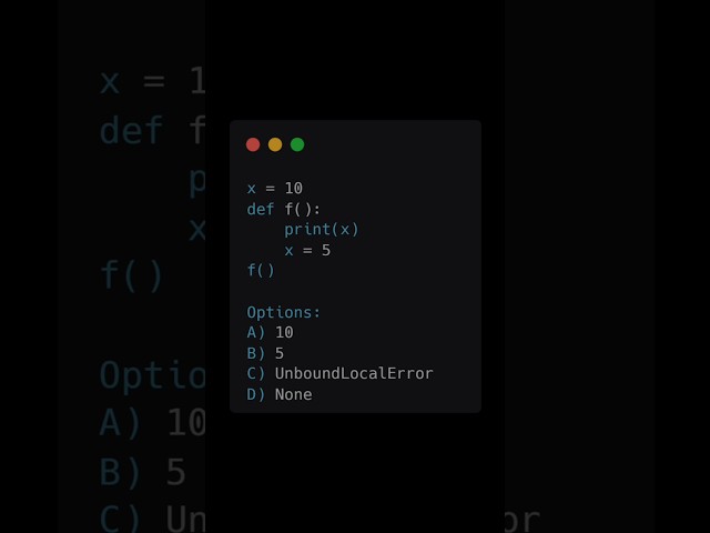 Python Scope Error Explained Simply