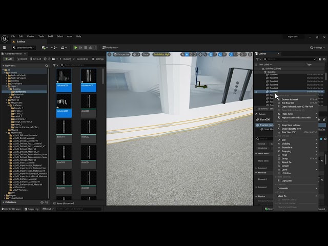 Architecture Visualization Using Unreal Engine 5 | Fixing Nanite Geometry  | Part - 6