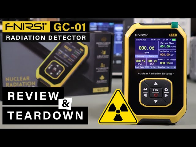 FNIRSI GC-01 Nuclear Radiation Detector/Meter ⭐ Would you need one?