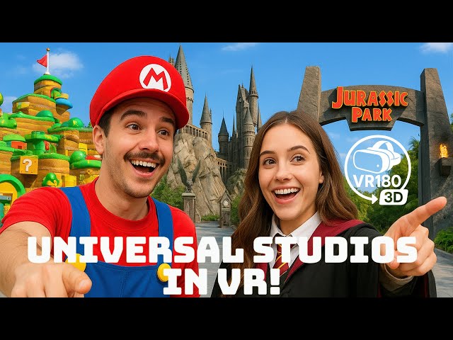 Have You Ever Experienced Universal Studios Hollywood Like This in VR? 8K Immersive Tour