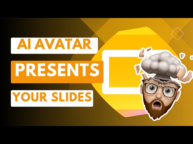 Turn Google Slides Into a Fully Narrated AI Video (With a Talking Avatar)