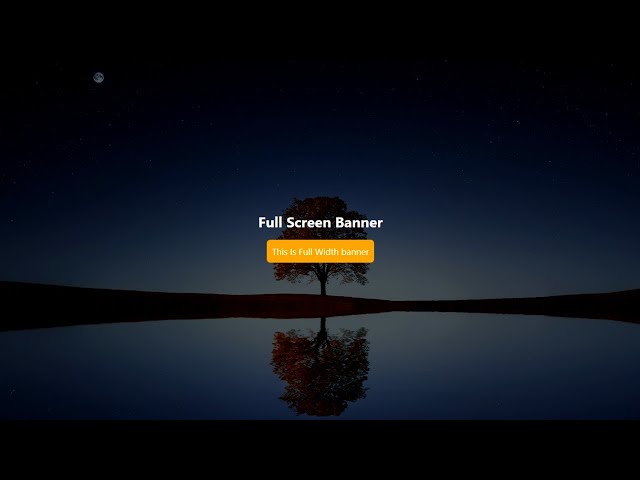 CandyCode | How to Make Full Screen Header/Banner Using css