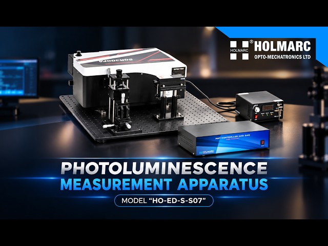 Photoluminescence Measurement Apparatus | PL Spectroscopy & Quantum Yield | HOLMARC