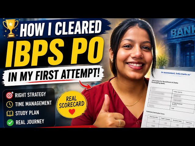 IBPS PO 2024 Score Card Revealed | How I Cracked It in My First Attempt