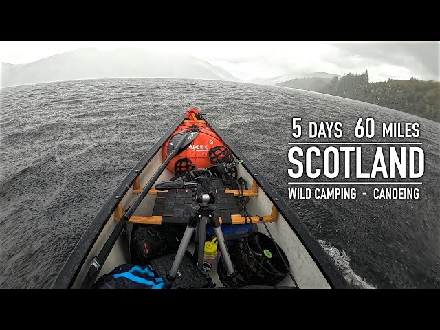5 Day | 60 Mile Wilderness Canoe Trip in Scotland: Great Glen Canoe Trail