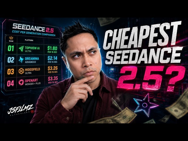 What is the Cheapest Seedance 2.5 Platform Right Now?