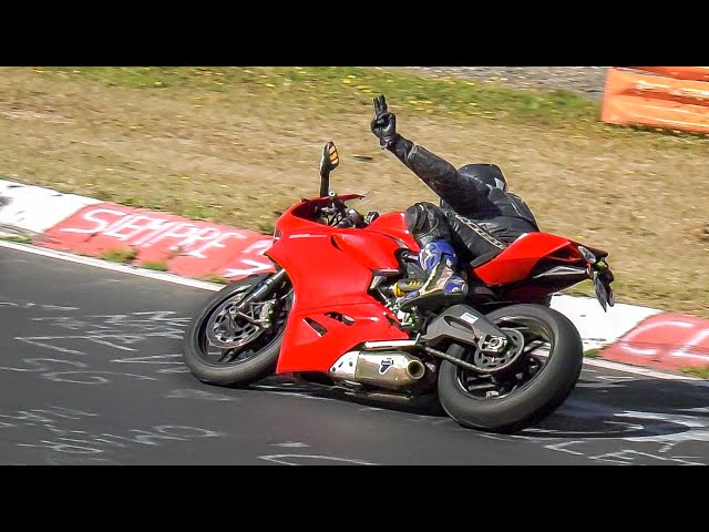 NÜRBURGRING MOTOS LOCAS! Velocidad INSANA & pilotos peligrosos