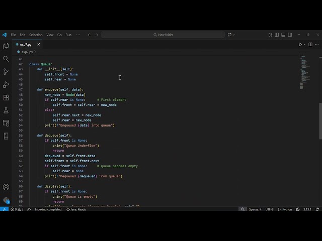 Linked List Implementation of Stack and Queue