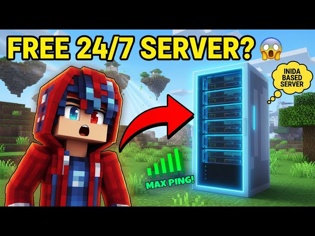 How To Make a 24/7 Minecraft Server | Best Indian Hosting (Working 2026)