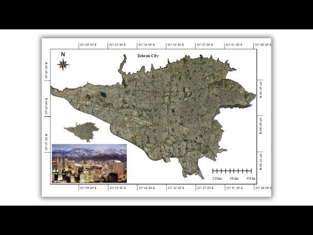 Create Map Layout in Global Mapper - Study Area Mapping