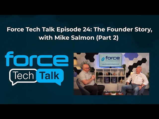 Reverse Engineering, Racing and the Future of Force | Mike Salmon | Tech Talk 24 Part 2