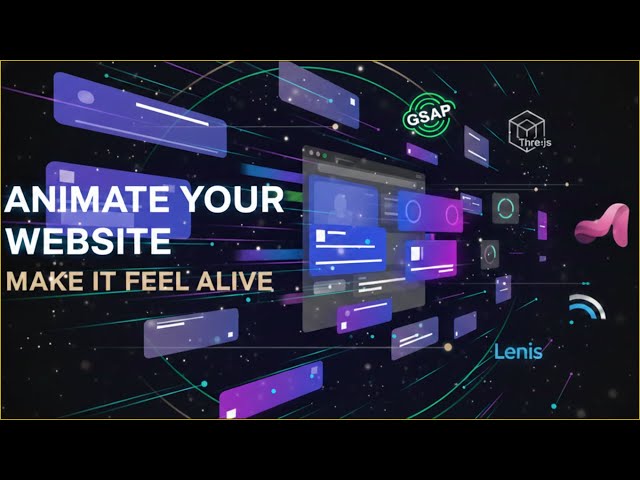 Bring Your Website Alive GSAP Part-2| #animation  #webdevelopment #MERN #reactjs #gsapanimation