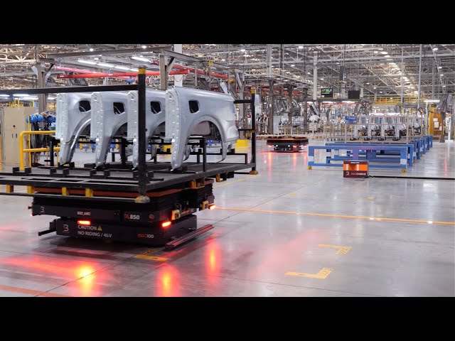 Botsync MAG AMR Case Study for Car Factory | AMR Automation Solution for Automotive Manufacturing