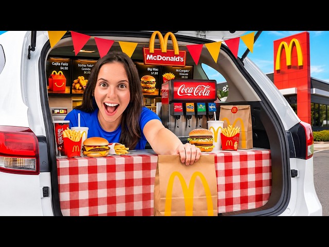 I TURNED MY CAR INTO A MCDONALD'S!!