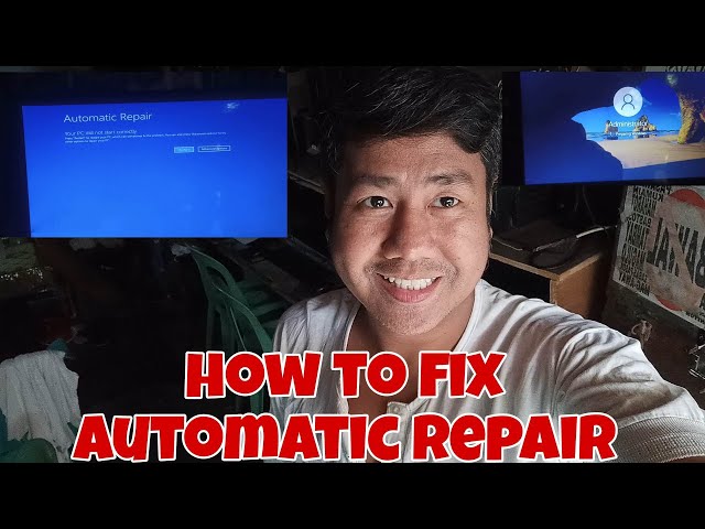 HOW TO FIX AUTOMATIC REPAIR PC/COMPUTER (PAANO PAG LAGI NAG AUTOMATIC REPAIR AT DIAGNOSING  PC)