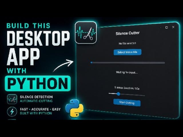 Silence Cut Desktop: I Turned My Python Silence Remover into a Desktop App
