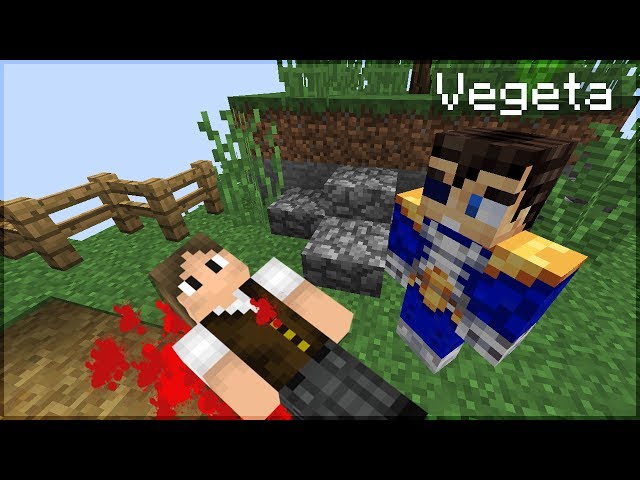 Minecraft: Vegeta killed me!!!