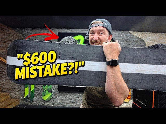 Why You Keep Buying the WRONG Snowboard