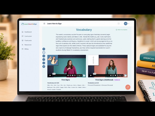 Brand New ASL Learning App | Learn How to Sign