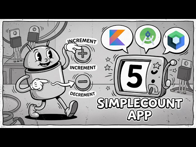 SimpleCount App in Kotlin | Counter App Using Jetpack Compose | Android Development Project #kotlin