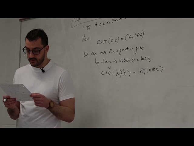 Controlled operations - The CNOT (Controlled NOT) gate | Quantum computing 87