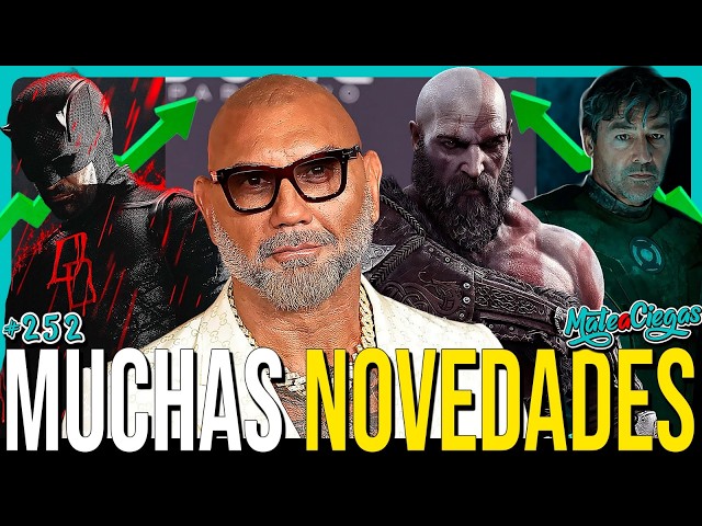 ¿Éxito en vistas de Marvel y DC?, nuevo cast de God of War y  Más! | Mate a Ciegas #252