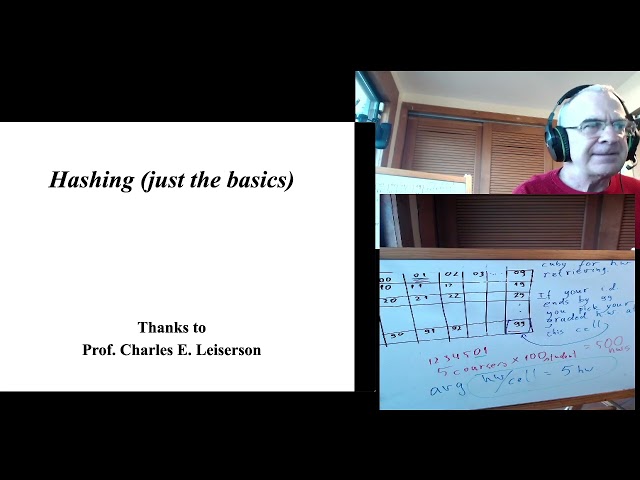 cs445 Lecture 5. Hashing 1