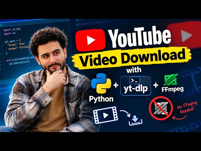 3 Lines of Python to Download YouTube Videos?!