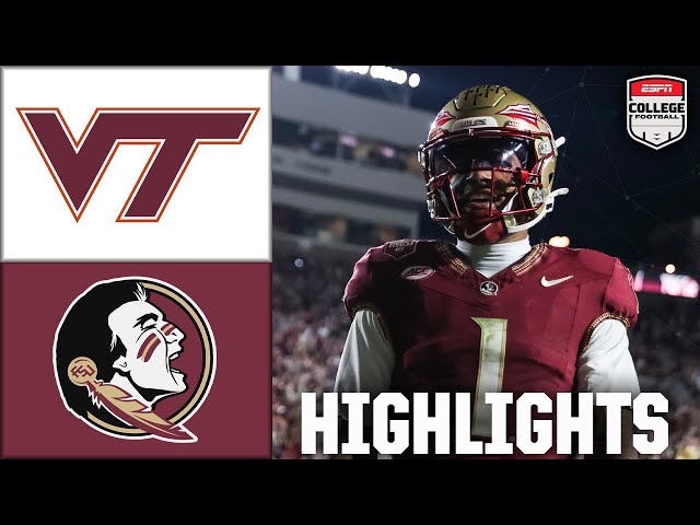 Virginia Tech Hokies vs. Florida State Seminoles | Full Game Highlights | ESPN College Football