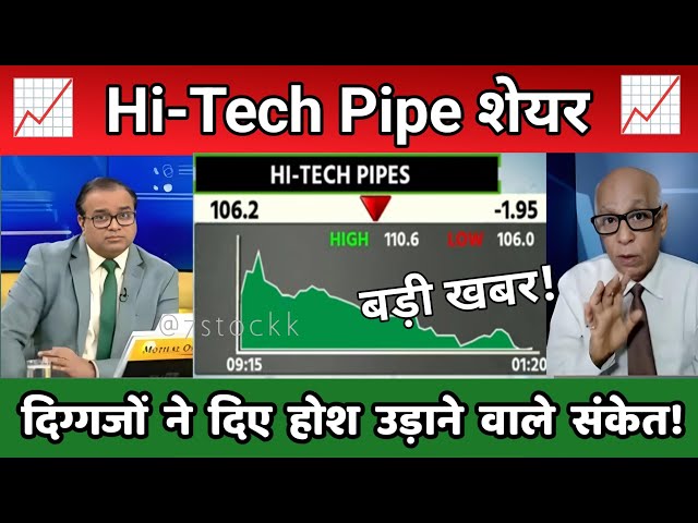 Hitech Pipes Share News Today | Hitech Stock Latest News | Hitech Stock Analysis 27 March 2025