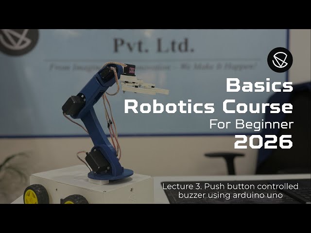 Push button controlled buzzer using arduino uno   #vstechhorizon #arduino #robotics  #stemeducation