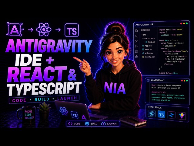 Antigravity IDE + React & TypeScript | AI-Driven Development Without Losing Control